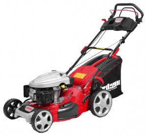 self-propelled lawn mower Hecht 553 SW Characteristics, Photo