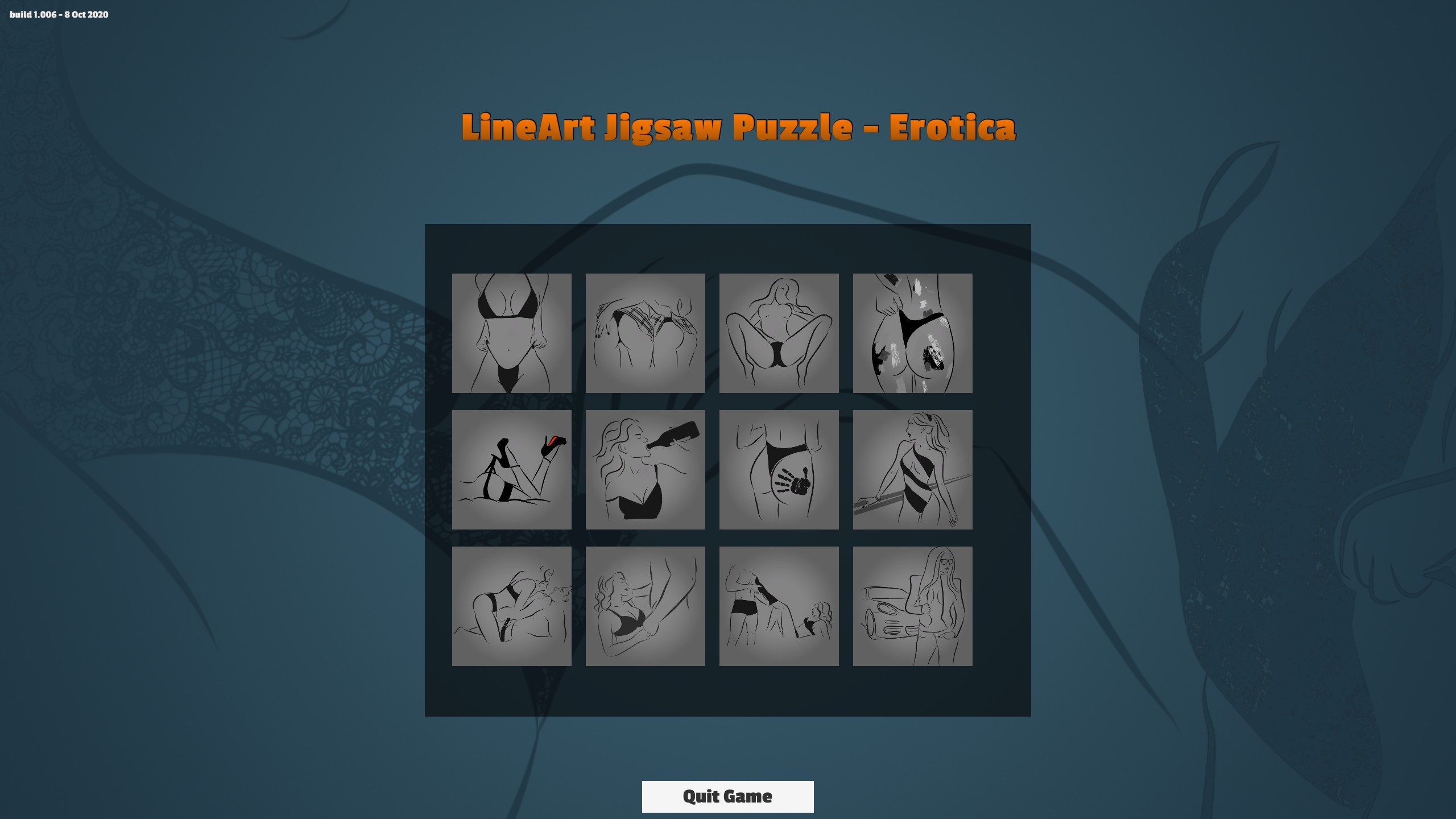 LineArt Jigsaw Puzzle - Erotica Steam CD Key, 0.21 usd