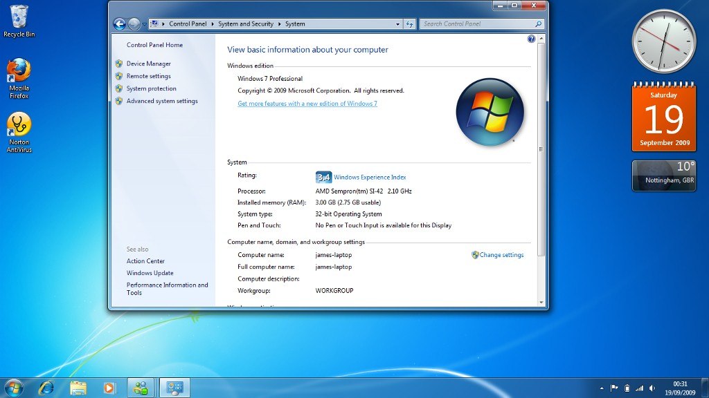 Windows 7 Home Premium OEM Key, 20.89 usd