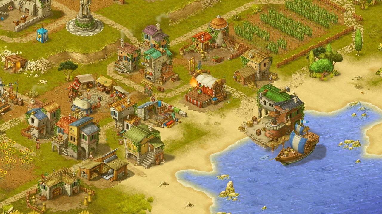 Townsmen - A Kingdom Rebuilt: The Seaside Empire DLC Steam CD Key, 2.34 usd