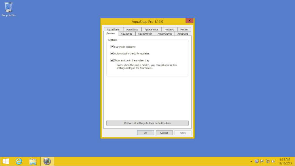 AquaSnap Window Manager Steam CD Key, 22.59 usd