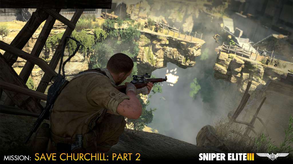 Sniper Elite III - Save Churchill Part 2: Belly of the Beast DLC Steam CD Key, 6.67 usd