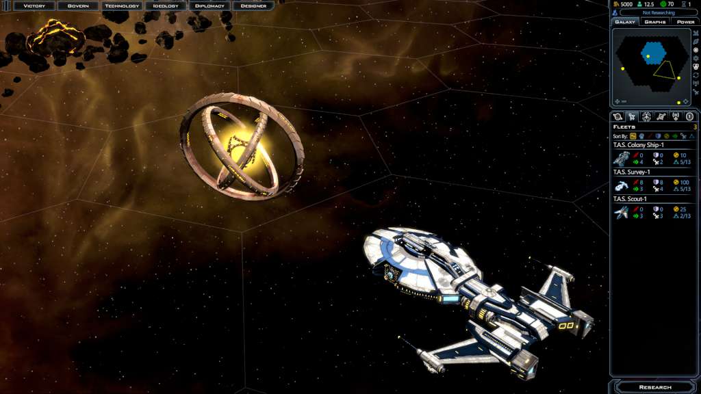 Galactic Civilizations III - Precursor Worlds DLC GOG CD Key, 2.25 usd