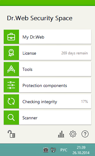 Dr.Web Security Space Key (1 Year / 1 PC + 1 Mobile Android Device) (ONLY FOR NEW ACCOUNTS), 10.16 usd