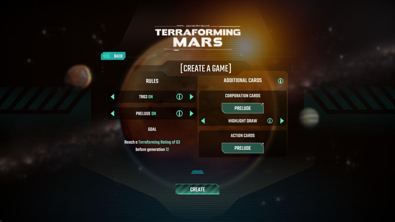 Terraforming Mars - Prelude DLC Steam CD Key, 2.54 usd
