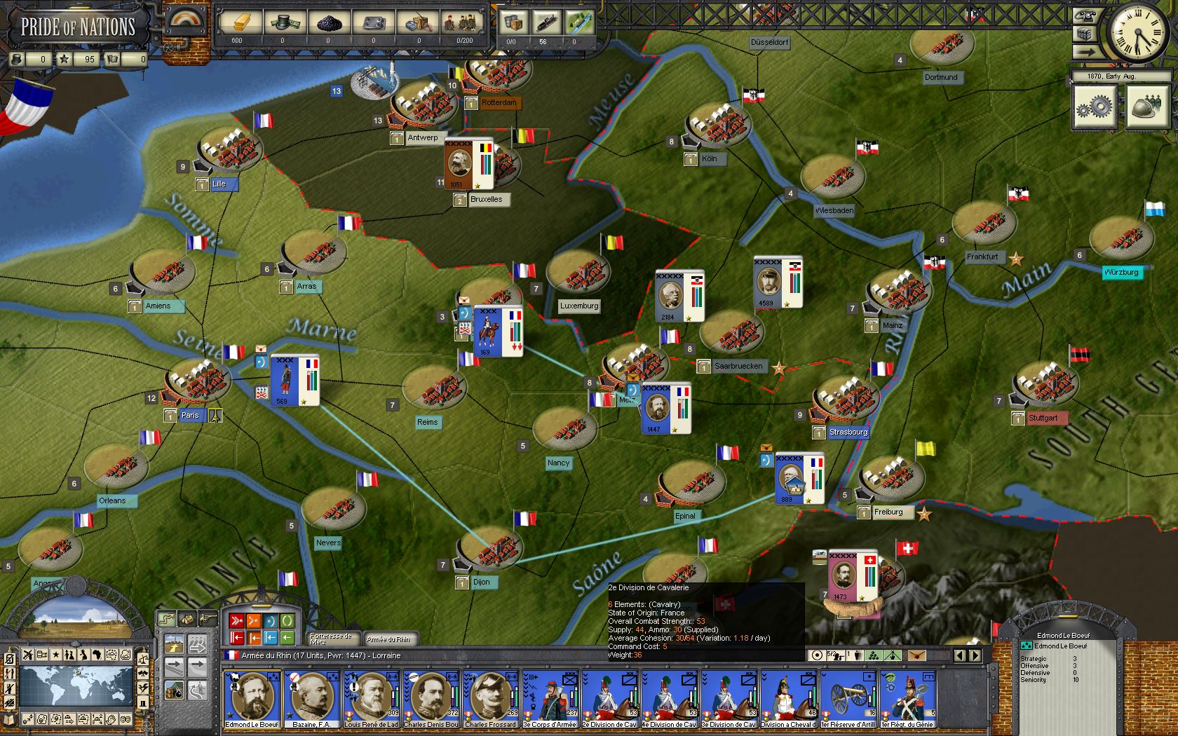 Pride of Nations - The Franco-Prussian War 1870 DLC Steam CD Key, 4.38 usd