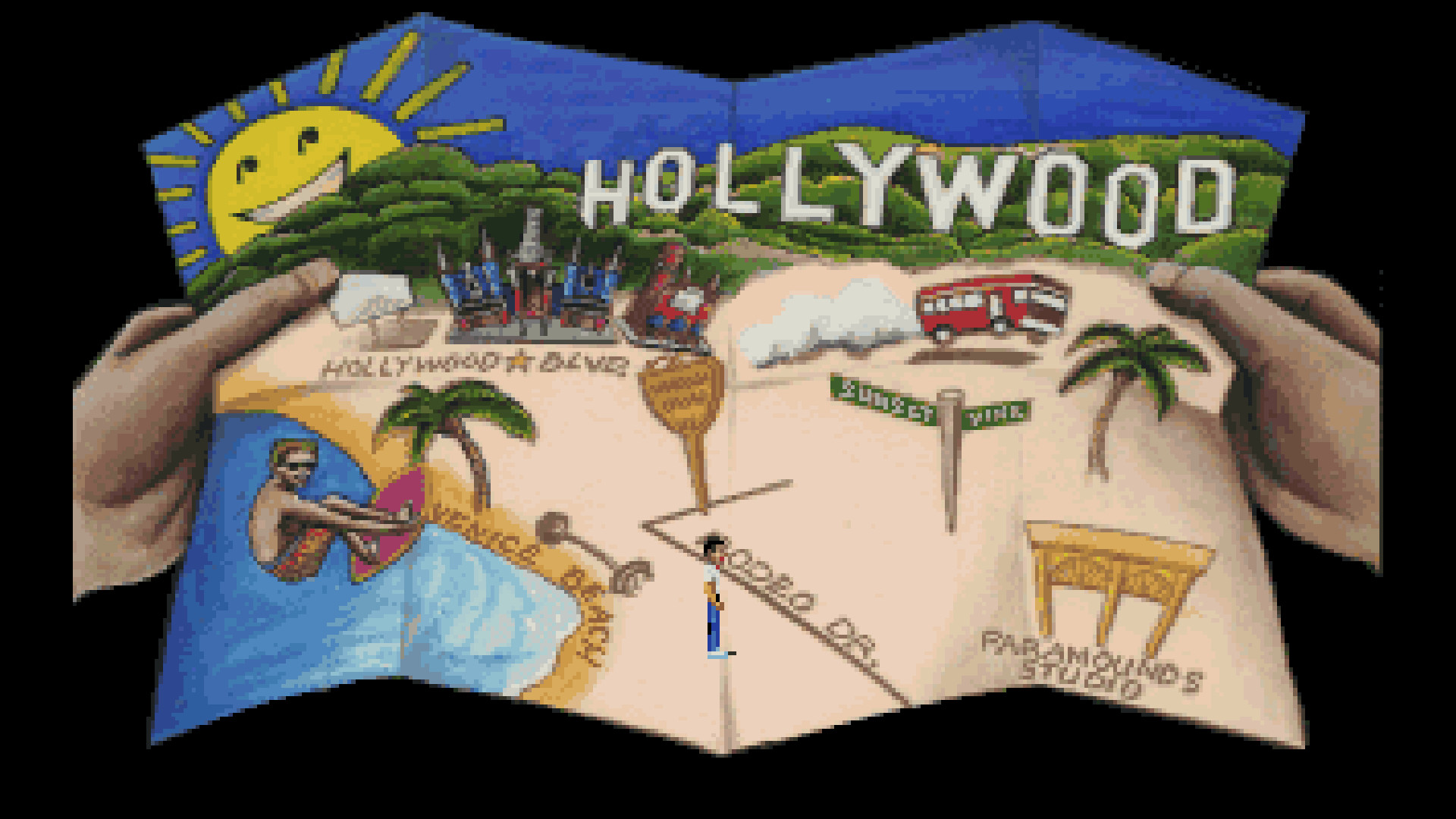 Les Manley in: Lost in L.A. Steam CD Key, 5.64 usd