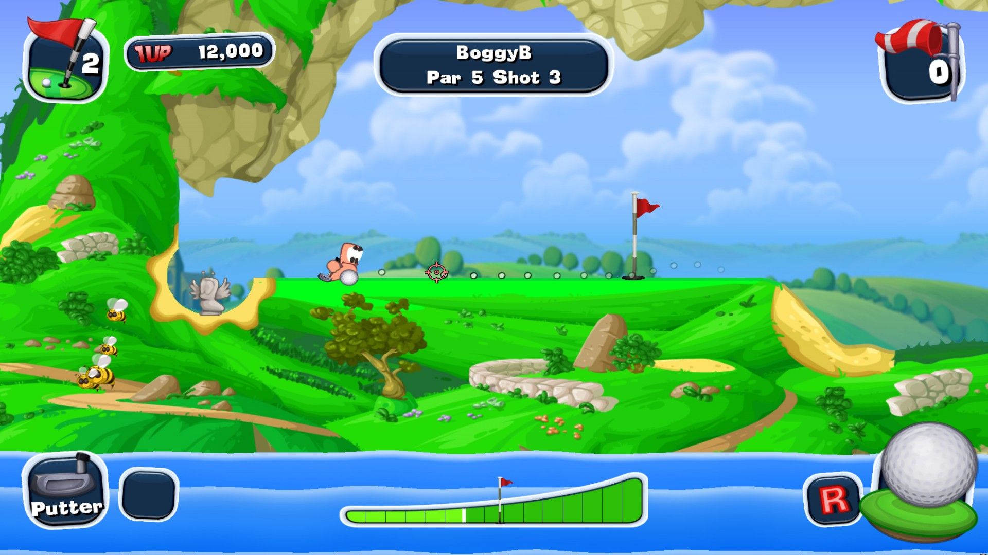 Worms Crazy Golf + Carnival Course DLC Bundle Steam CD Key, 1.67 usd