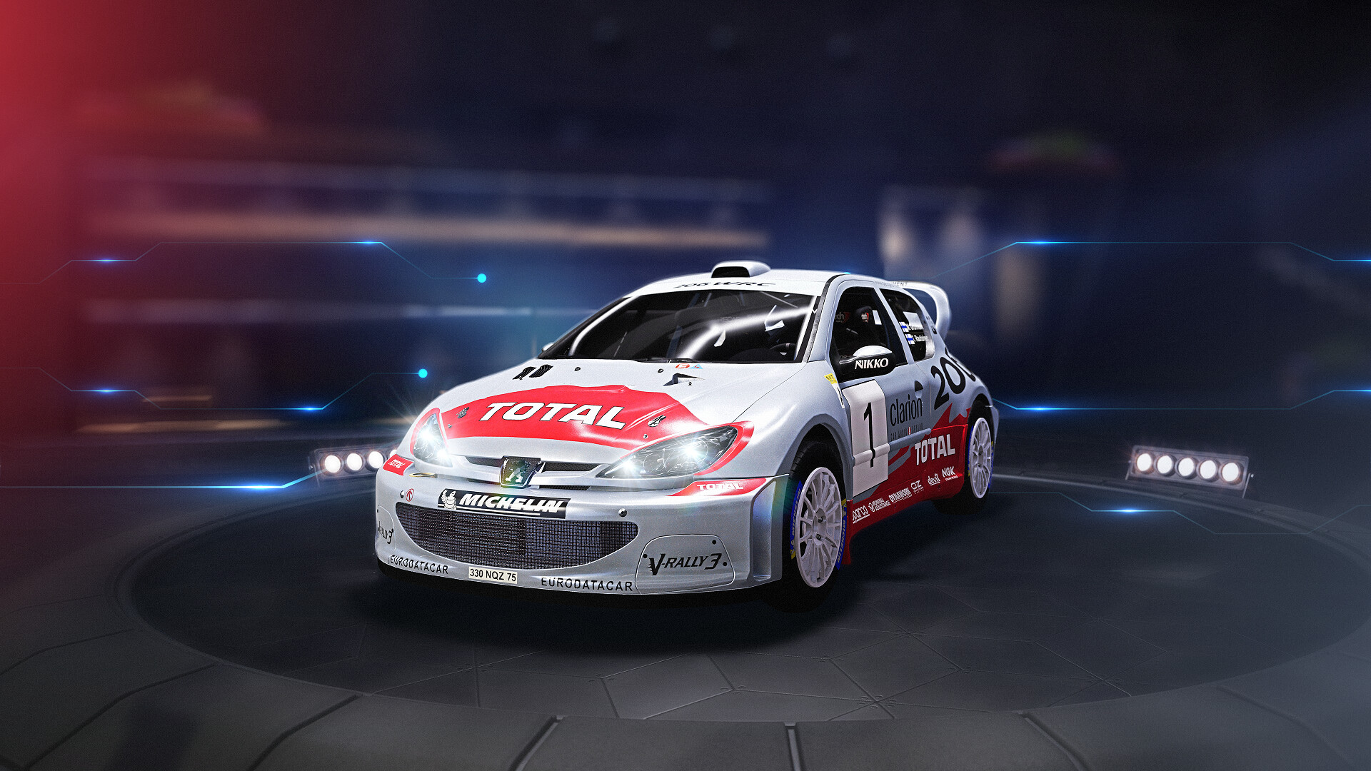 WRC Generations - Peugeot 206 WRC 2002 DLC Steam CD Key, 1.51 usd