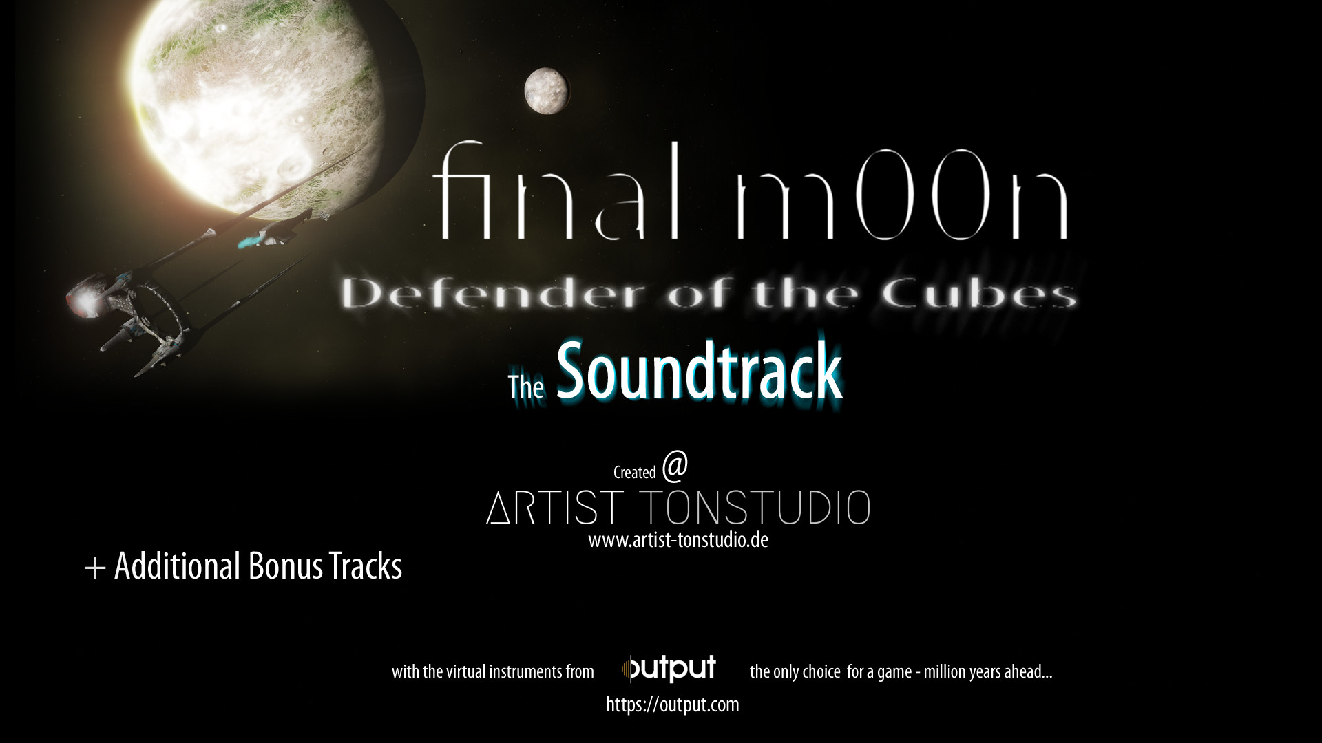 final m00n - Defender of the Cubes - Soundtrack DLC Steam CD Key, 6.43 usd