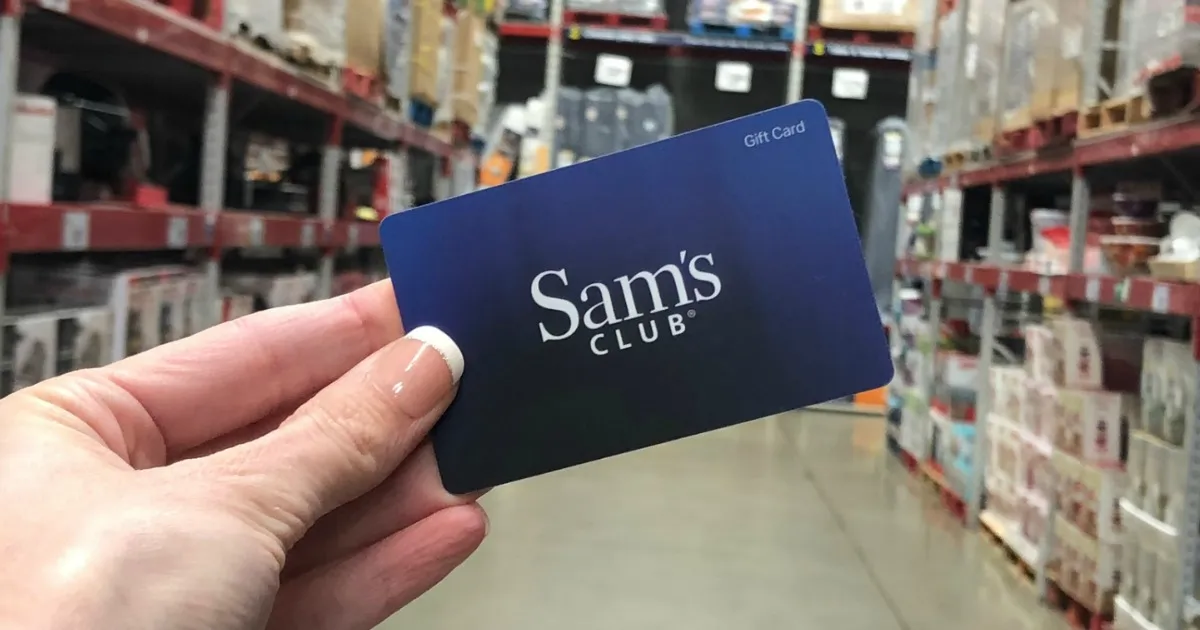 Sam's Club $5 Gift Card US, 6.75 usd