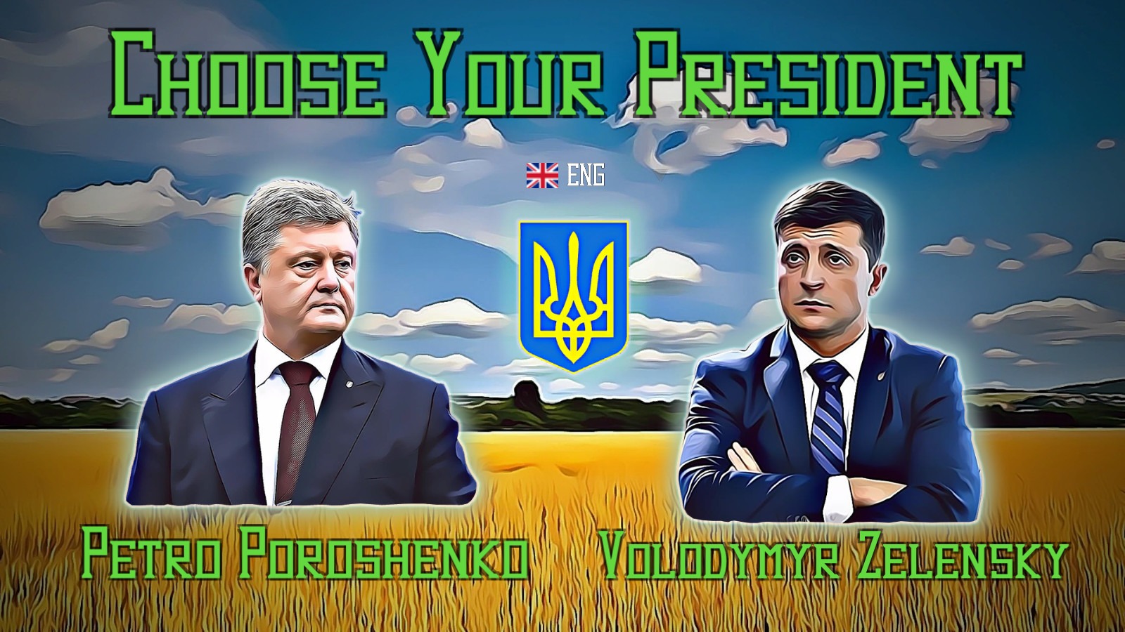 ZELENSKY vs POROSHENKO The Destiny of Ukraine Steam CD Key, 2.25 usd