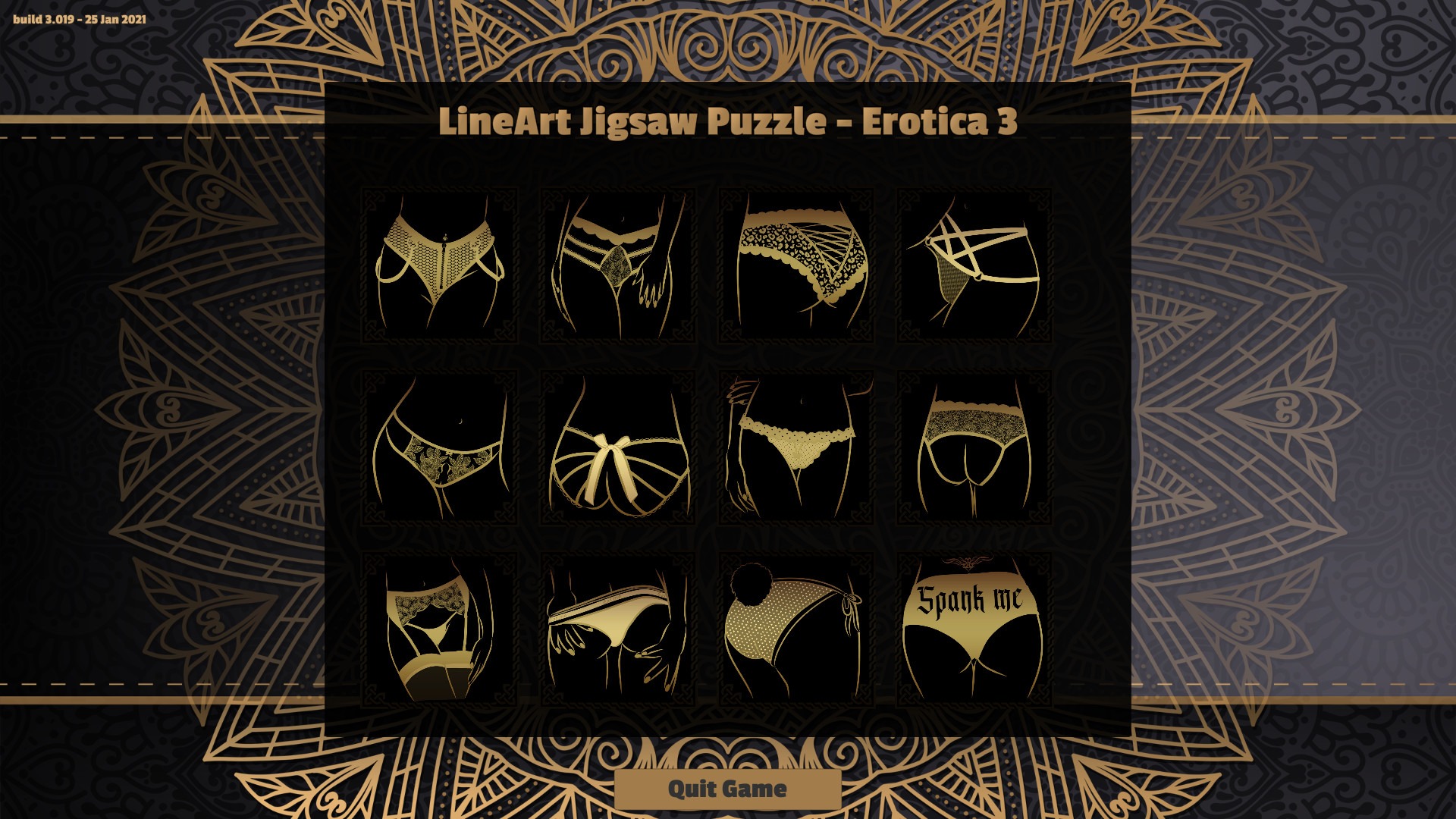 LineArt Jigsaw Puzzle - Erotica 3 + ArtBook DLC Steam CD Key, 0.25 usd