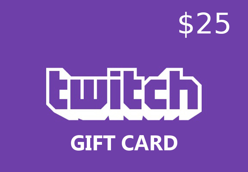 Twitch $25 Gift Card, 27.77 usd