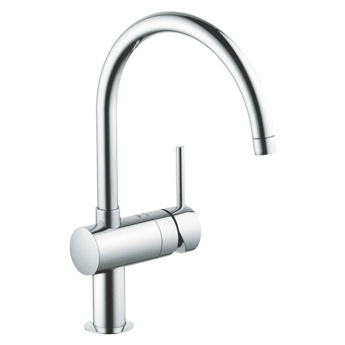 фотография Смеситель для раковины (умывальника) Grohe Minta 32917000 хром, купить за 22794 руб онлайн