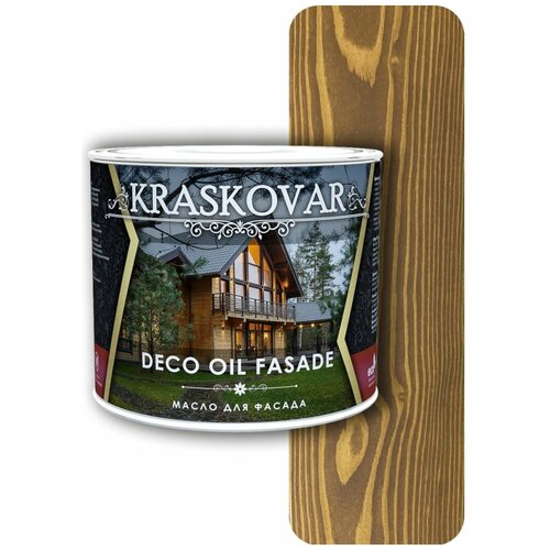 фотография Масло Kraskovar Deco Oil Fasade, Можжевельник, 2.2 л, купить за 7572 руб онлайн