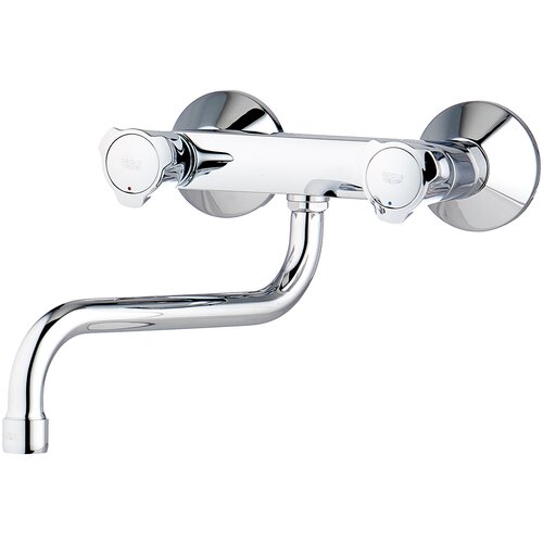 фотография Смеситель для кухни (мойки) Grohe Costa L 31187001 глянцевый хром, купить за 14990 руб онлайн