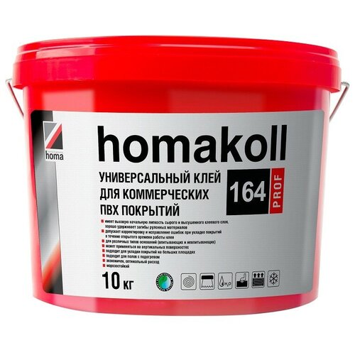 фотография Клей homa homakoll 164 Prof 10 кг, купить за 6774 руб онлайн