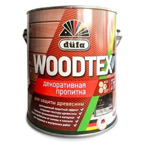 фотография Dufa пропитка WOODTEX, 0.85 кг, 0.9 л, белый, купить за 784 руб онлайн