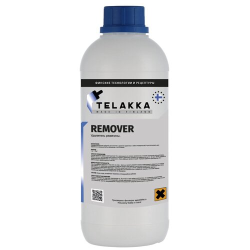 фотография Профессиональное средство для удаления ржавчины TELAKKA REMOVER 1л, купить за 1710 руб онлайн