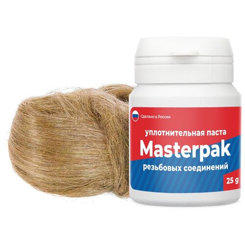 фотография Лен с пастой Masterprof Набор MasterFlax H2O, 25 г, лён 14 г, 1 шт., купить за 344 руб онлайн