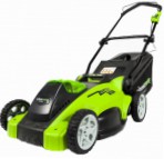 lawn mower Greenworks 2500007 G-MAX 40V 40 cm 3-in-1 electric Photo