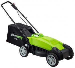lawn mower Greenworks 2500067 G-MAX 40V 35 cm Characteristics, Photo