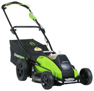 lomaire faiche Greenworks 2500407 G-MAX 40V 18-Inch DigiPro tréithe, Photo