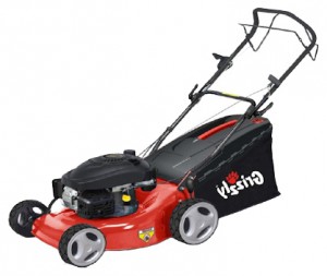 self-propelled lawn mower Grizzly BRM 4633 A Characteristics, Photo