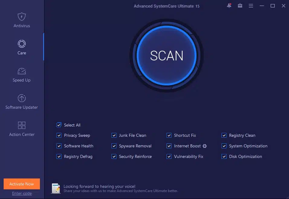 IObit Advanced SystemCare Ultimate 15 Key (1 Year / 3 PCs), 18.05 usd