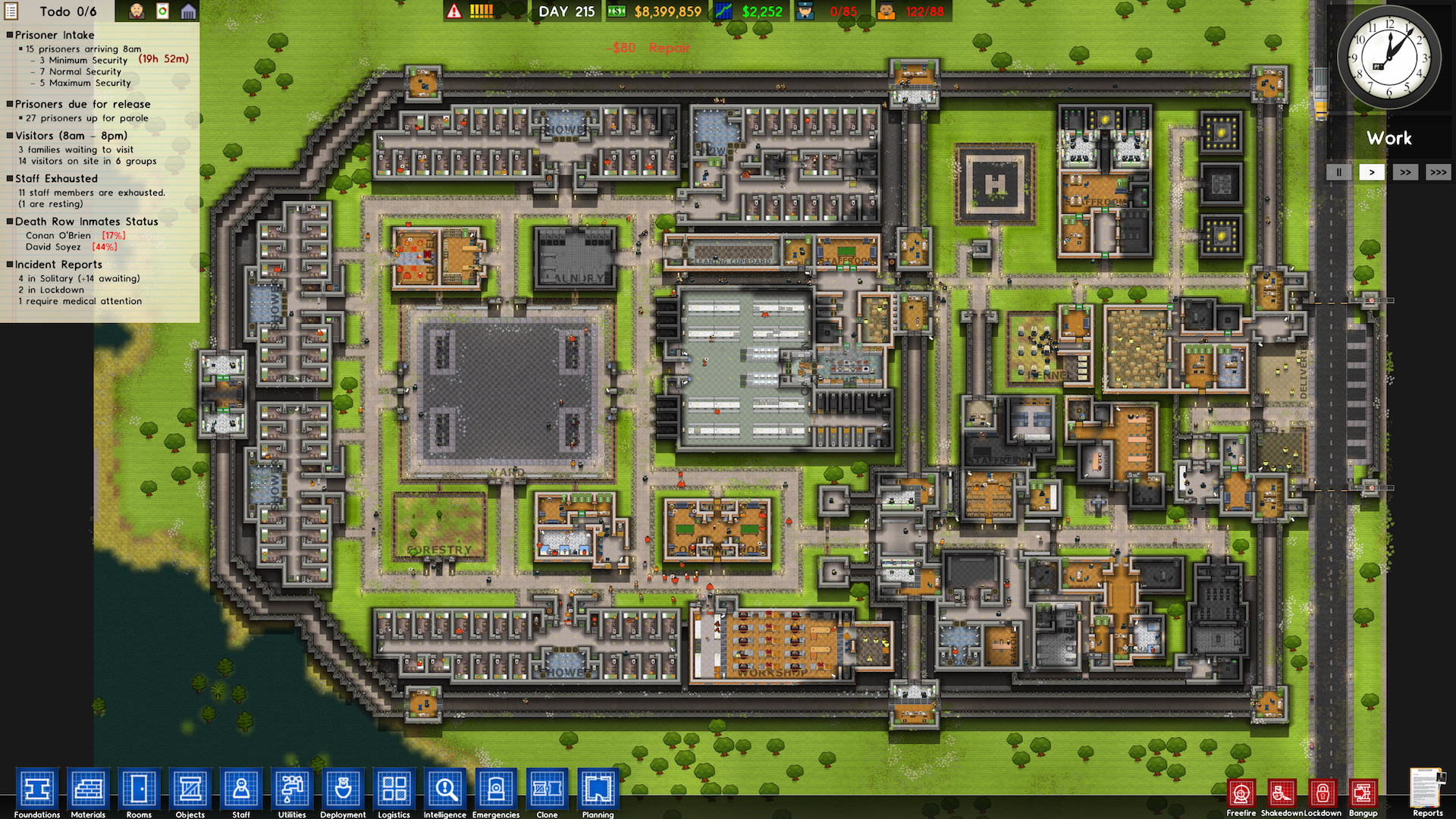 Prison Architect Total Lockdown Bundle 2021 Edition Steam CD Key, 54.93 usd