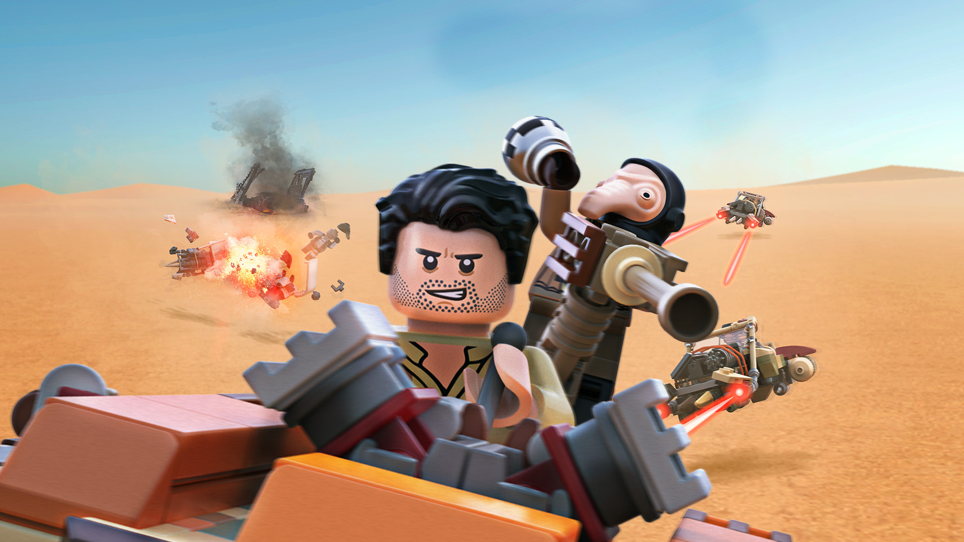 LEGO Star Wars: The Force Awakens - Jakku: Poe's Quest for Survival DLC Steam CD Key, 2.25 usd