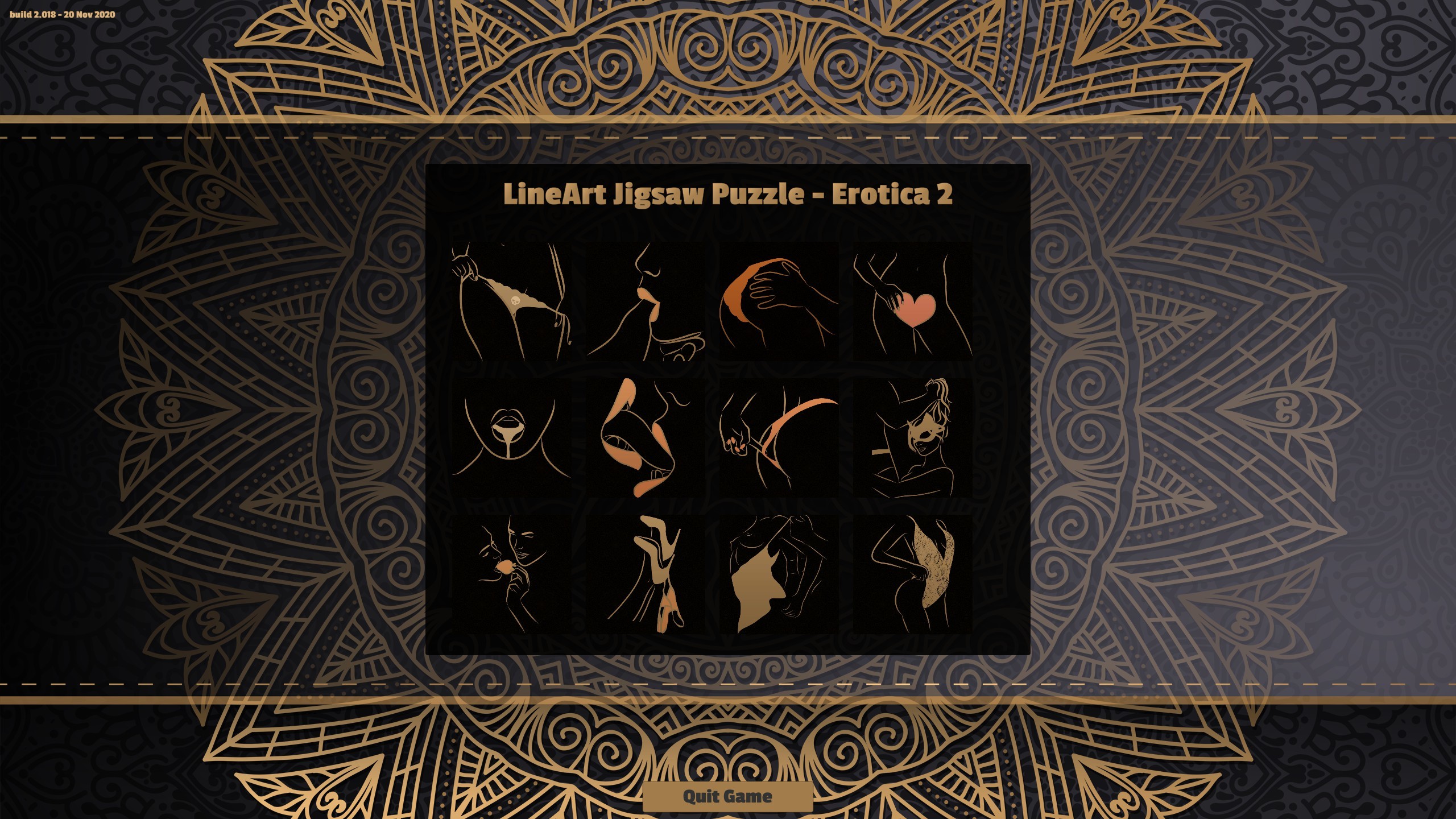 LineArt Jigsaw Puzzle - Erotica 2 Steam CD Key, 0.21 usd