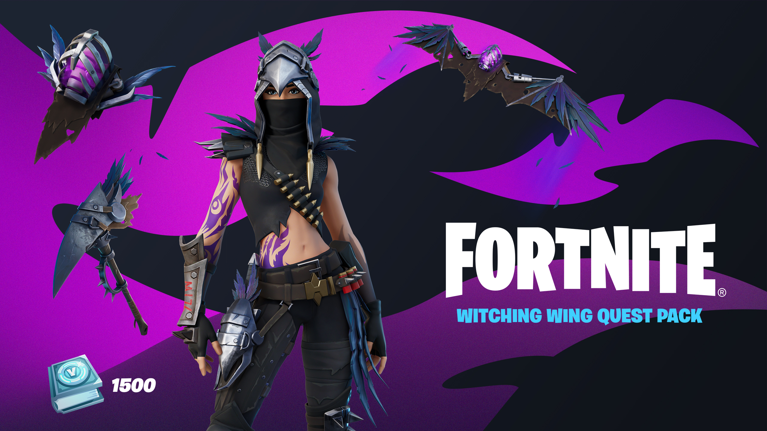 Fortnite - Witching Wing Quest Pack EU XBOX One / Xbox Series X|S CD Key, 154.8 usd