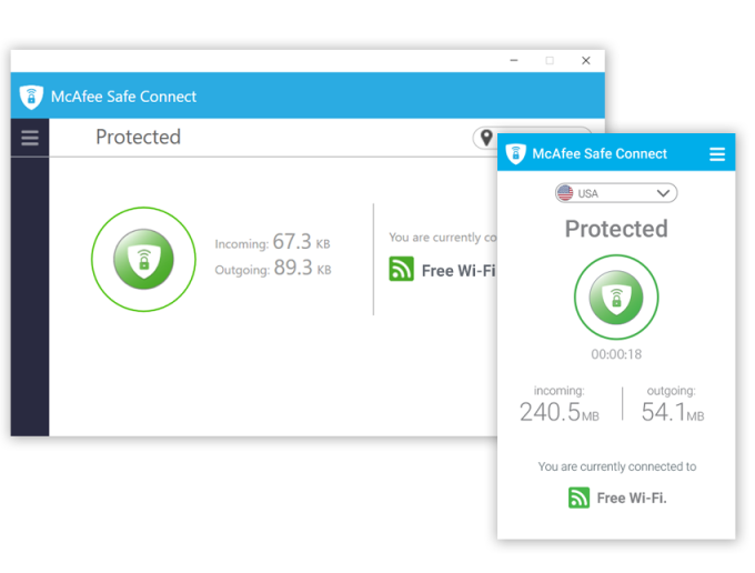 McAfee Safe Connect VPN (1 Year / 5 Devices), 19.75 usd