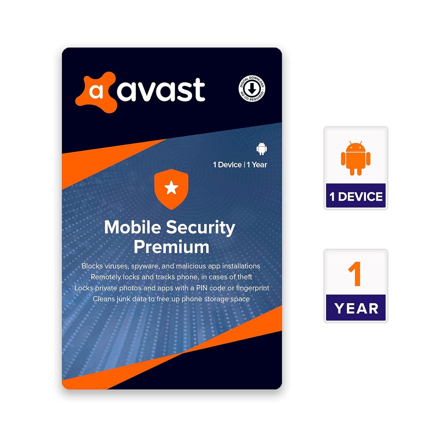 Avast Mobile Security Premium for Android 2024 Key (3 Years / 1 Device), 11.29 usd