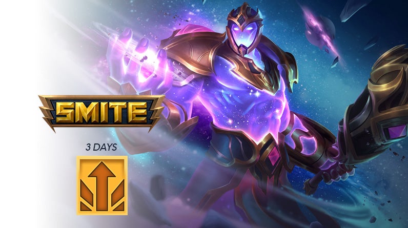 SMITE - 3 Day Account Booster CD Key, 0.54 usd