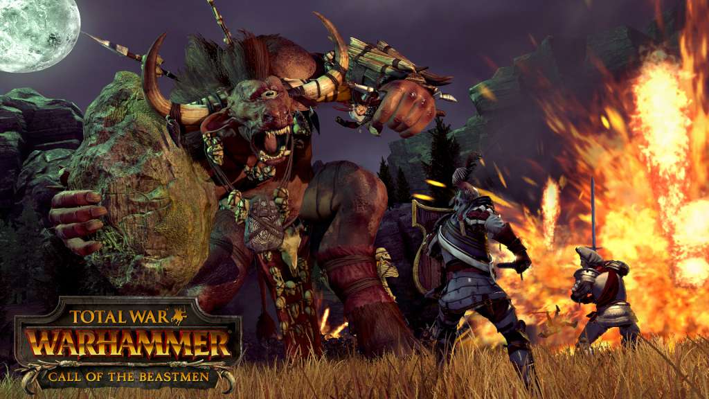 Total War: Warhammer - Call of the Beastmen DLC RoW Steam CD Key, 14.54 usd