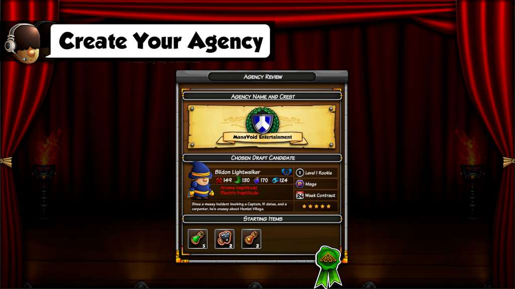 Epic Manager: Create Your Own Adventuring Agency Steam CD Key, 0.64 usd