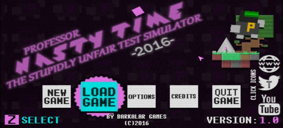 Professor Nasty Time: The Stupidly Unfair Test Simulator 2016 Steam CD Key, 2.2 usd