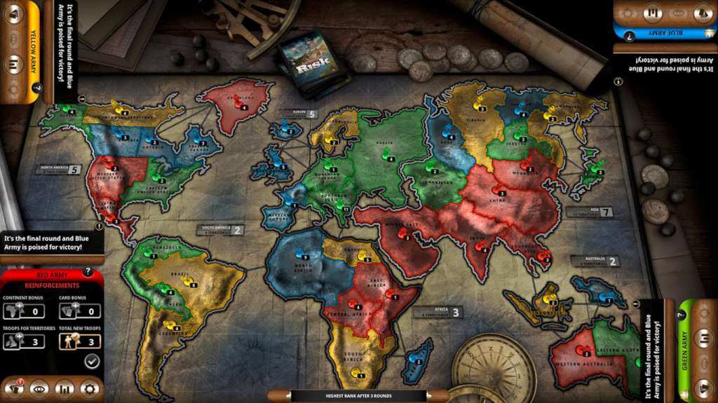 RISK - The game of Global Domination - The Official 2016 Edition Steam Gift, 950.28 usd