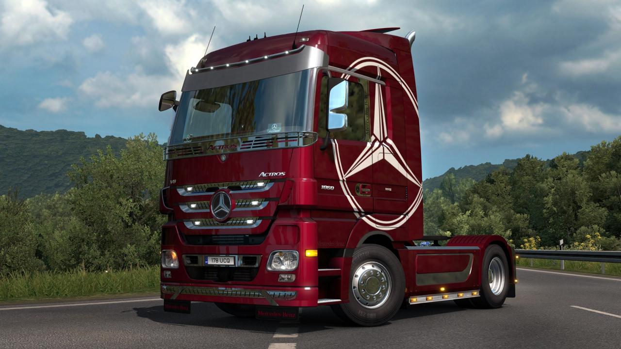 Euro Truck Simulator 2 - Actros Tuning Pack DLC Steam Altergift, 2.75 usd