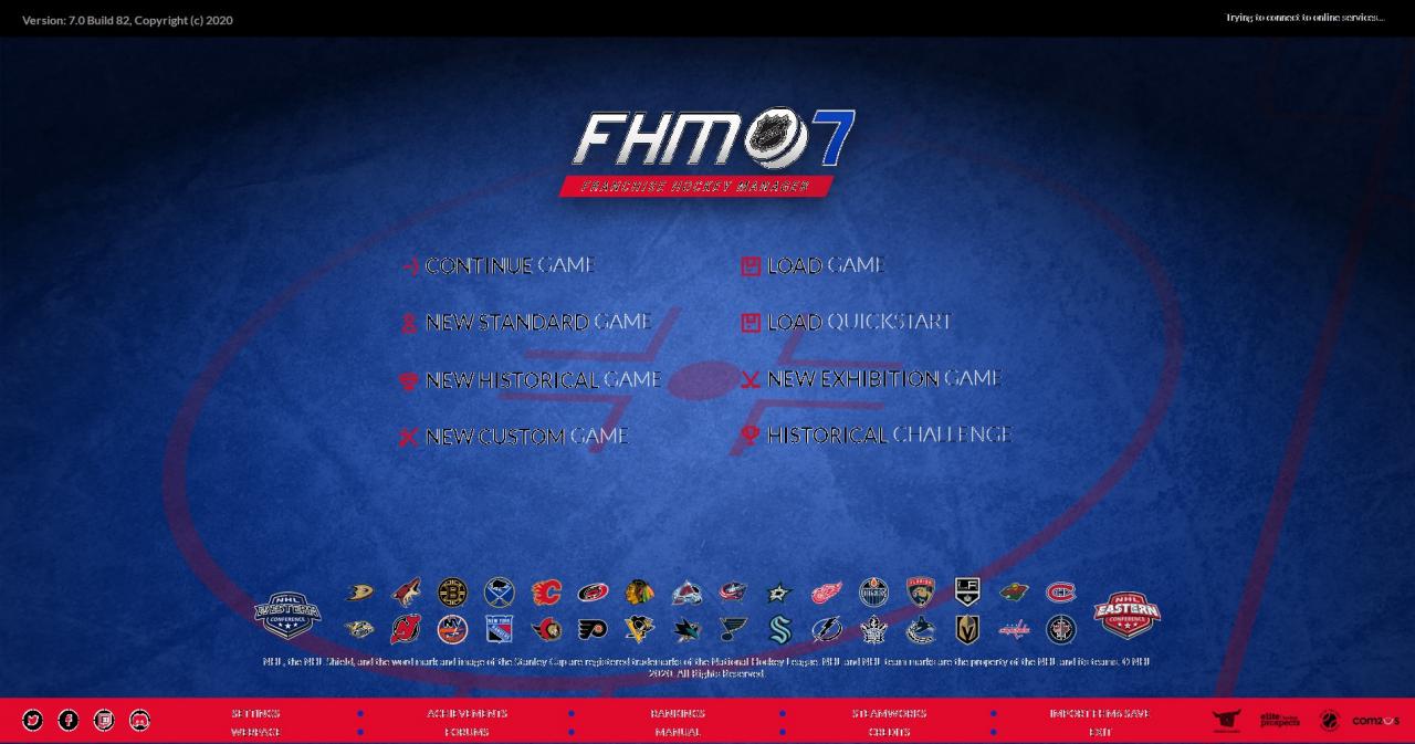 Franchise Hockey Manager 7 EU Steam Altergift, 21.97 usd