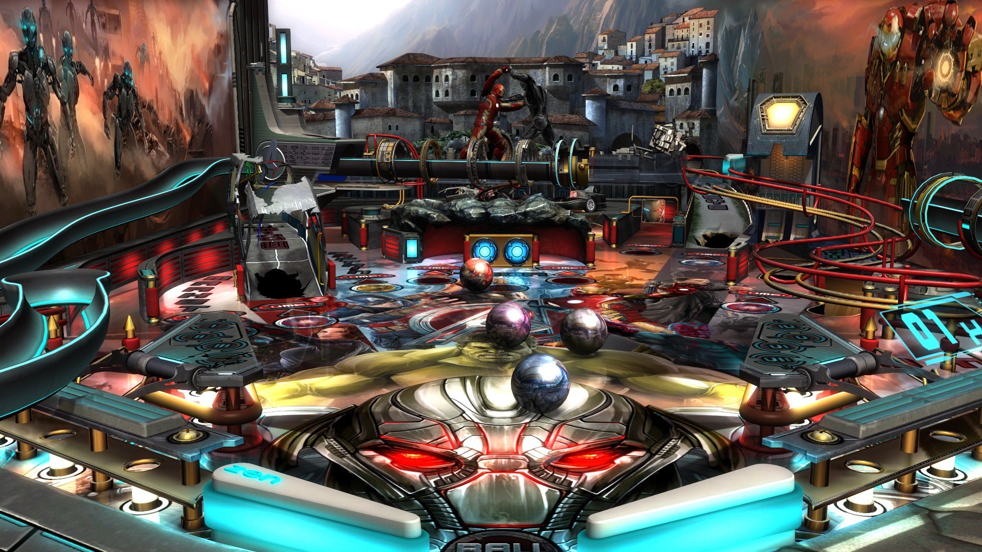 Pinball FX2 - Marvel's Avengers: Age of Ultron DLC Steam CD Key, 8.19 usd