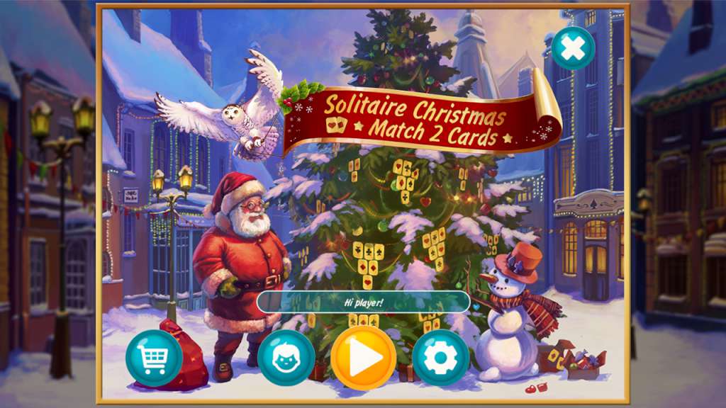 Solitaire Christmas. Match 2 Cards Steam CD Key, 1.01 usd
