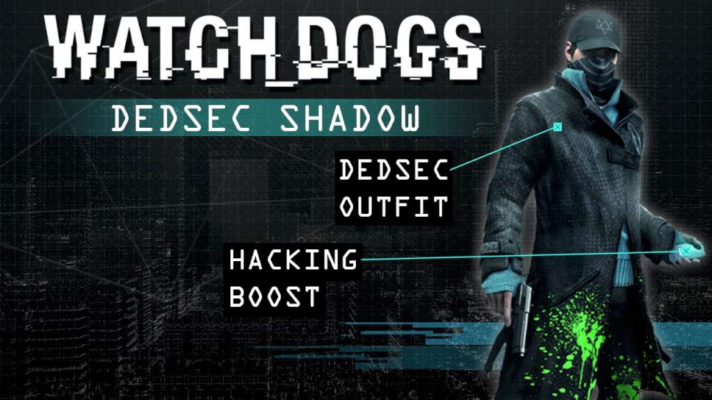 Watch Dogs - DEDSEC Outfit + Chicago South Club Skin Pack DLC EU PS3 CD Key, 2.95 usd