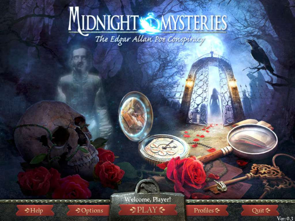 Midnight Mysteries: The Edgar Allan Poe Conspiracy Steam CD Key, 2.36 usd