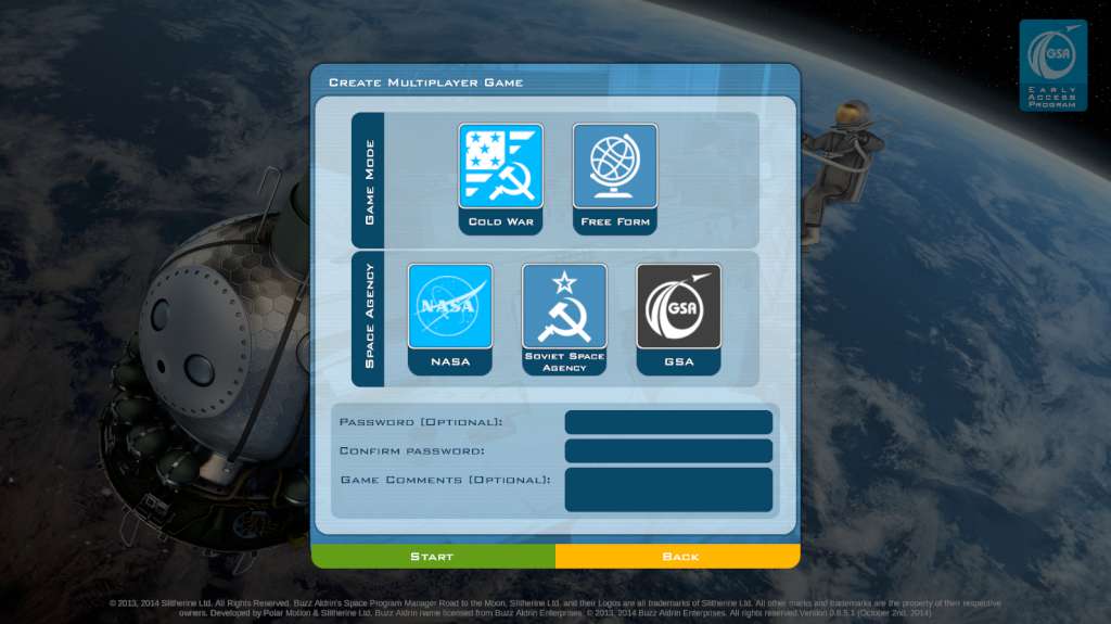 Buzz Aldrin's Space Program Manager Steam CD Key, 3.04 usd