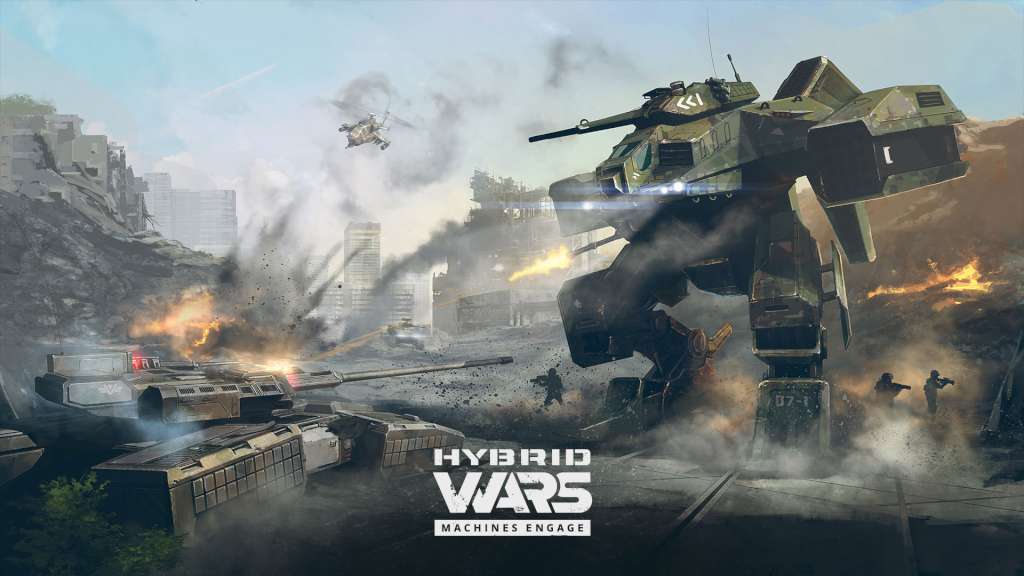 Hybrid Wars Steam CD Key, 17.82 usd
