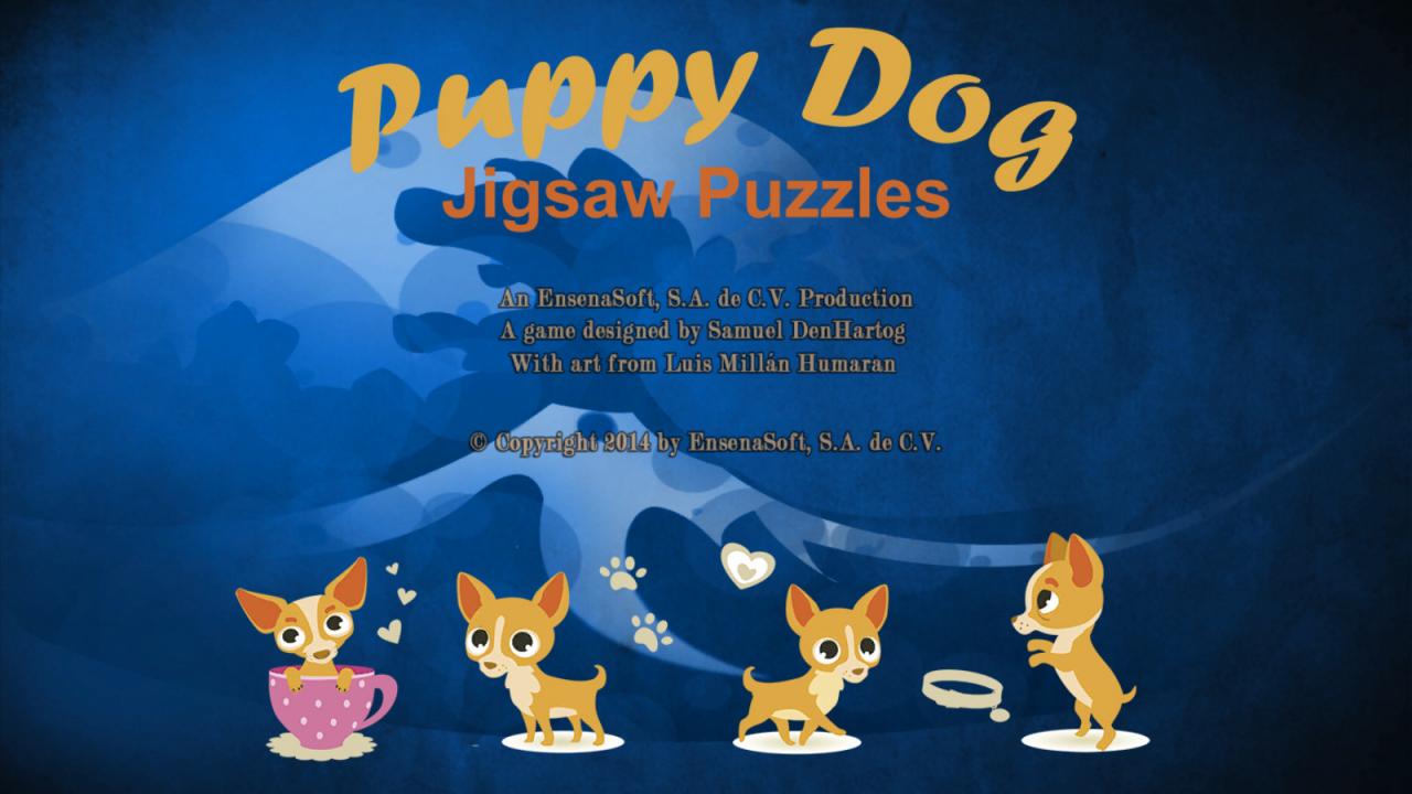 Puppy Dog: Jigsaw Puzzles Steam CD Key, 4.16 usd